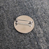 Back of Love Walking Waymarker Enamel Pin Badge