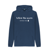 Navy Men's 'Follow the acorn' National Trails hoodie
