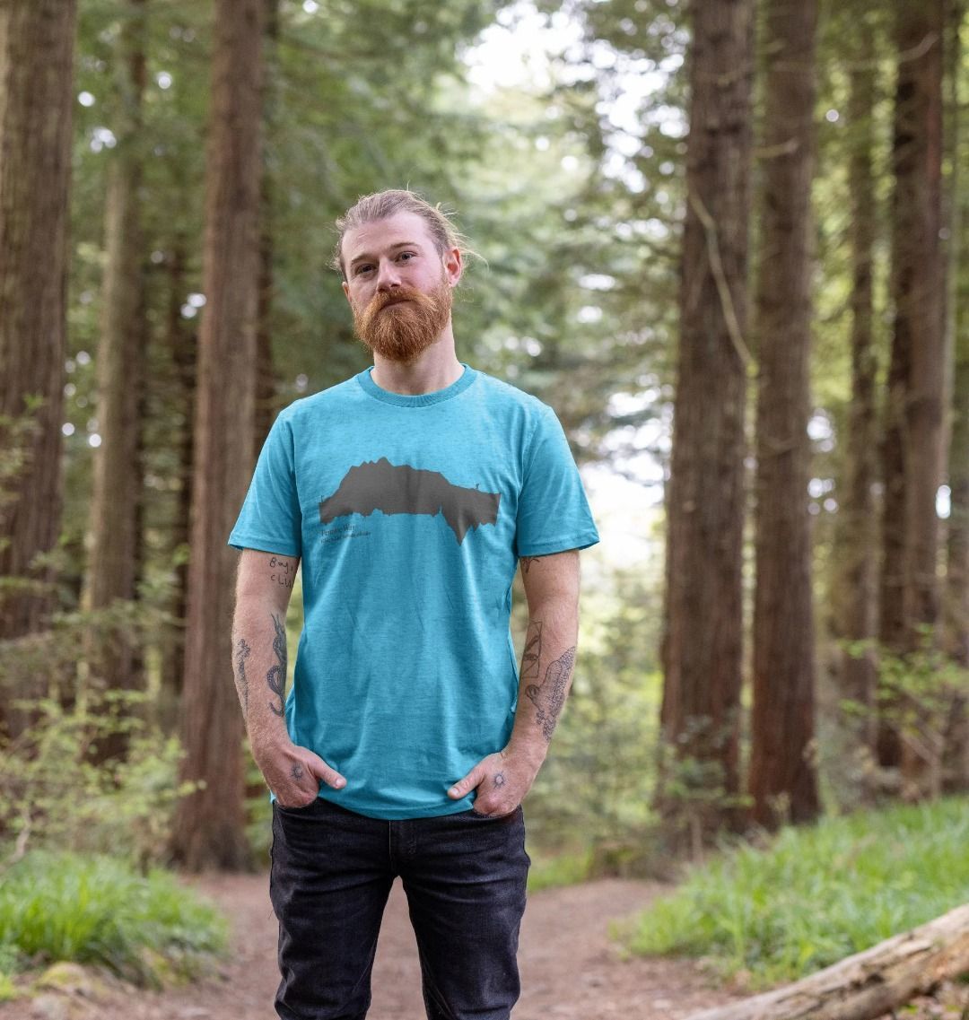 Pennine Way 'elevation profile' Men's T-Shirt