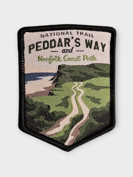 Peddars Way and Norfolk Coast Path patch badge - A Trail to Remember