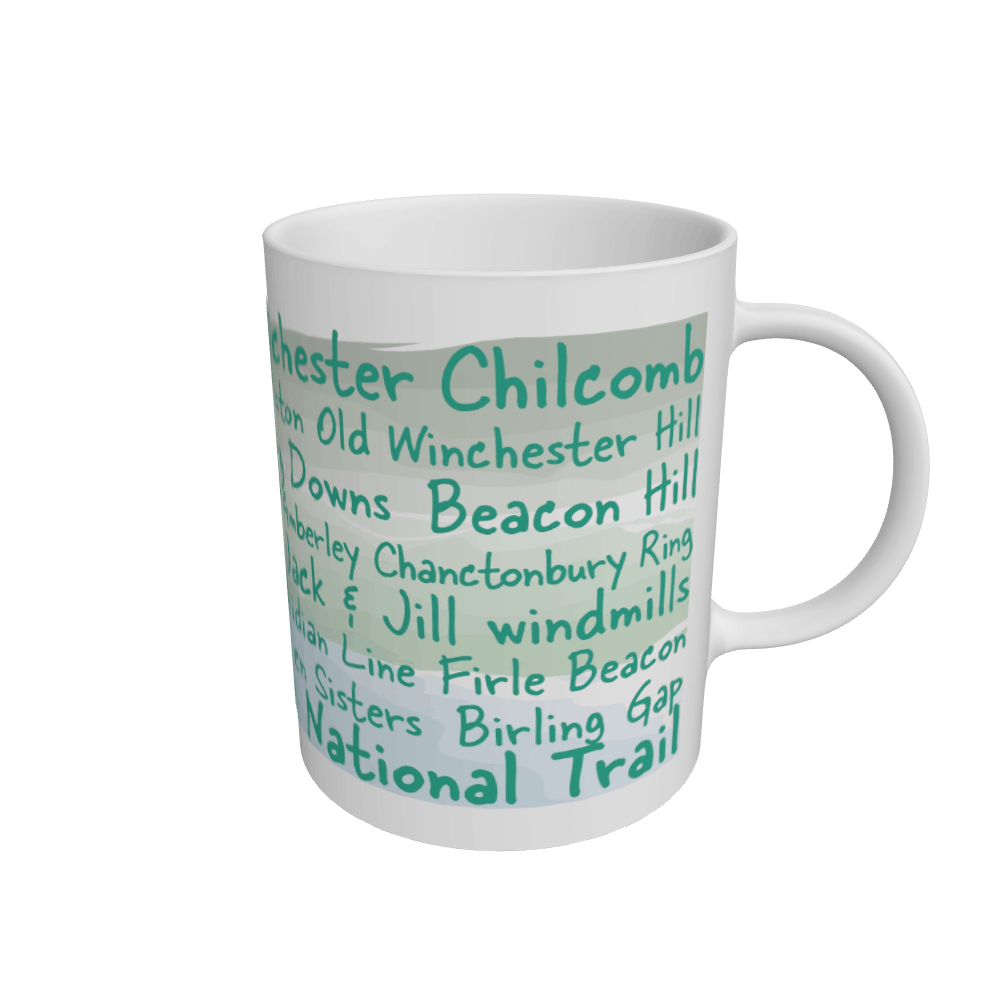 South Downs Way mug 