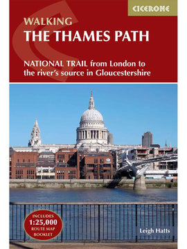 Walking the Thames Path - guidebook with map