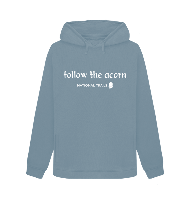 Stone Blue Women's 'Follow the acorn' National Trails hoodie