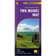Two Moors Way Harvey Map - The Trails Shop 