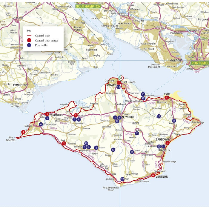 Walking on the Isle of Wight Cicerone Press 