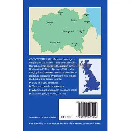 100 Walks in County Durham-The Trails Shop