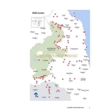 100 Walks in Northumberland-The Trails Shop
