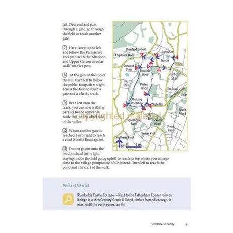 100 Walks in Surrey-The Trails Shop