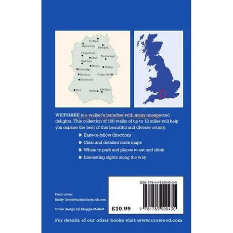 100 Walks in Wiltshire-The Trails Shop