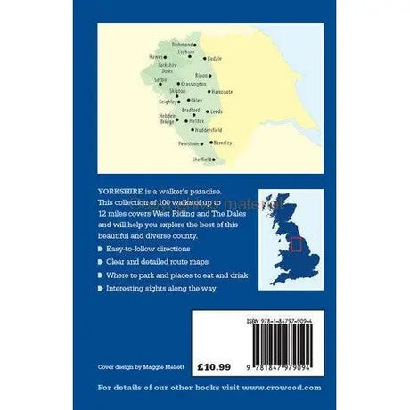 100 Walks in Yorkshire: West Riding & The Dales-The Trails Shop