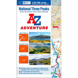 A-Z Adventure Atlas National Three Peaks-The Trails Shop