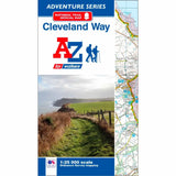 Cleveland Way A-Z Adventure Atlas-The Trails Shop