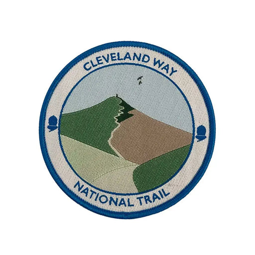 Cleveland Way National Trail woven sew-on patch badge