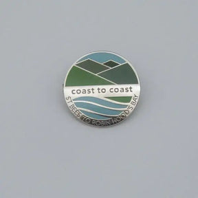 Coast to Coast Walk enamel badge-The Trails Shop