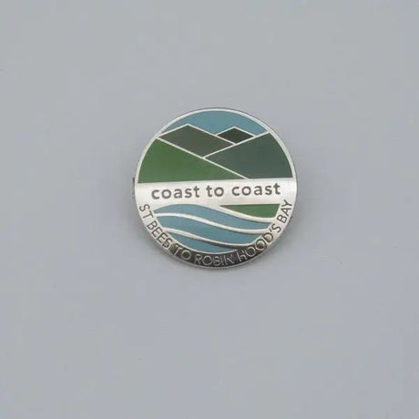 Coast to Coast Walk enamel badge-The Trails Shop