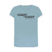 Coast to Coast T-Shirt Women's Blue from The Trails Shop