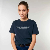 Coast to Coast Walk T-Shirt French Navy from The Trails Shop