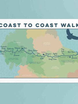 Coast to Coast Walk Art Print
