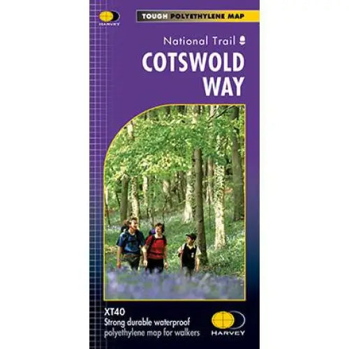 Cotswold Way Harvey map-The Trails Shop