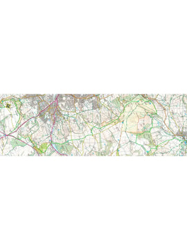 Cotswold Way 1 - Chipping Campden to The Devil's Chimney - Zigzag map