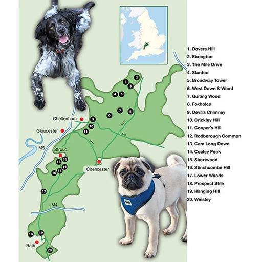 Countryside Dog Walks - Cotswolds-The Trails Shop