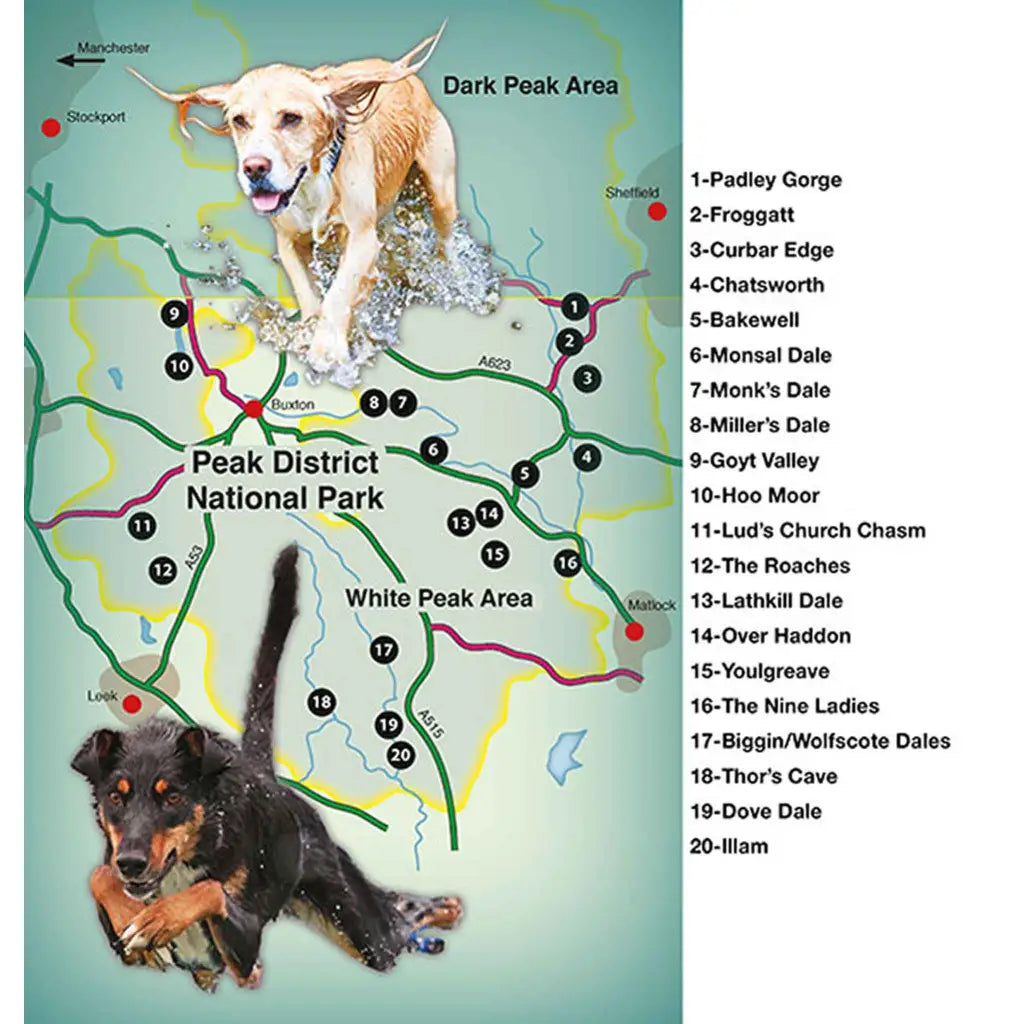 Countryside Dog Walks - Peak District South-The Trails Shop