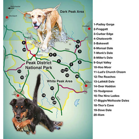 Countryside Dog Walks - Peak District South-The Trails Shop