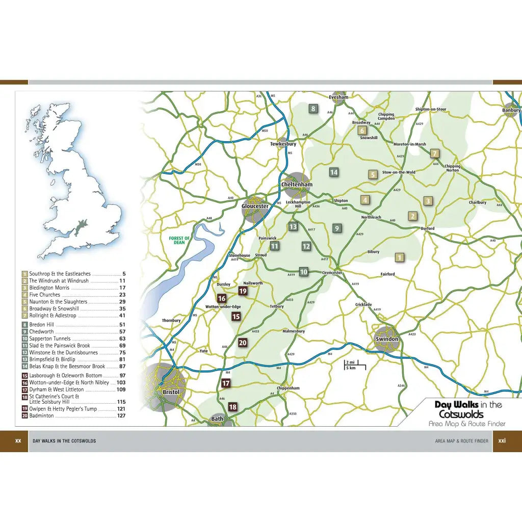 Day Walks in the Cotswolds-The Trails Shop