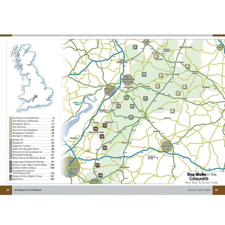 Day Walks in the Cotswolds-The Trails Shop