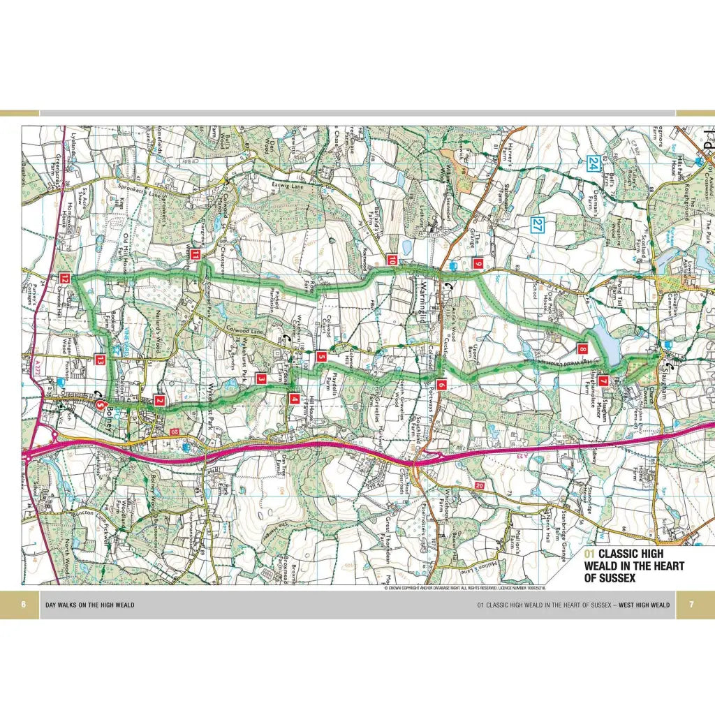 Day Walks on the High Weald-The Trails Shop