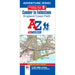 England Coast Path Camber to Folkestone A-Z Adventure Map-The Trails Shop