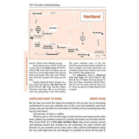 Exmoor & North Devon Coast Path map2 - Trailblazer-The Trails Shop