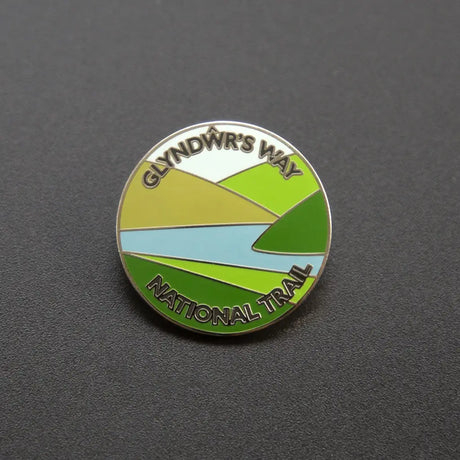 Glyndwr's Way enamel badge-The Trails Shop
