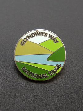 Glyndwr's Way enamel badge
