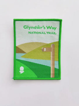 Glyndwr's Way woven sew-on badge