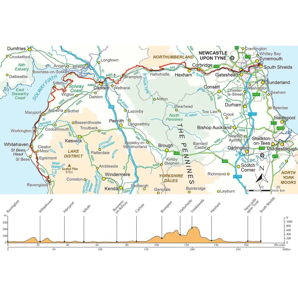 Hadrian's Cycleway-The Trails Shop