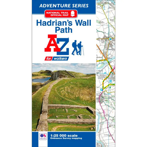 Hadrian's Wall Path A-Z Adventure Atlas-The Trails Shop