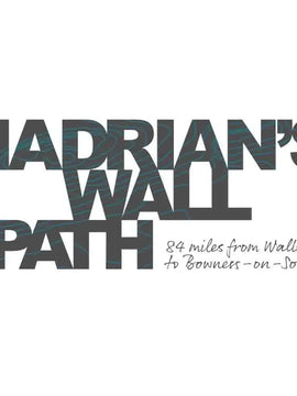 Hadrian's Wall Path 'contours' men's t-shirt