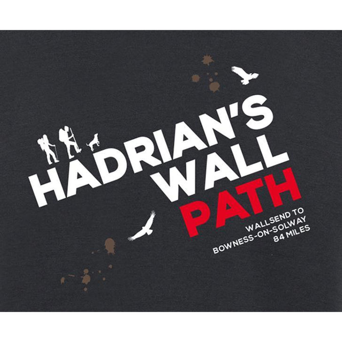 Hadrian's Wall Path Hiking T-Shirt-The Trails Shop