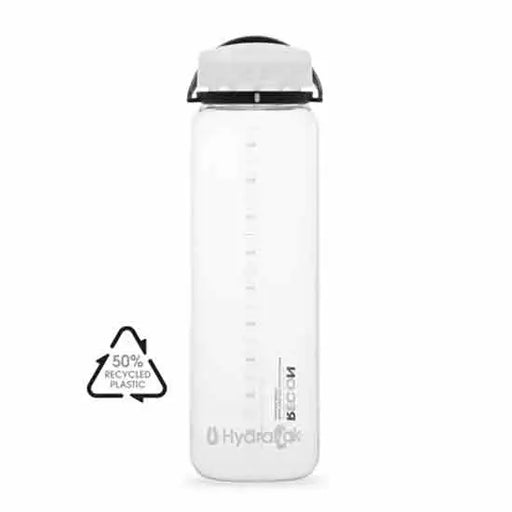 HydraPak Recon 1L bottle-Black/White-The Trails Shop