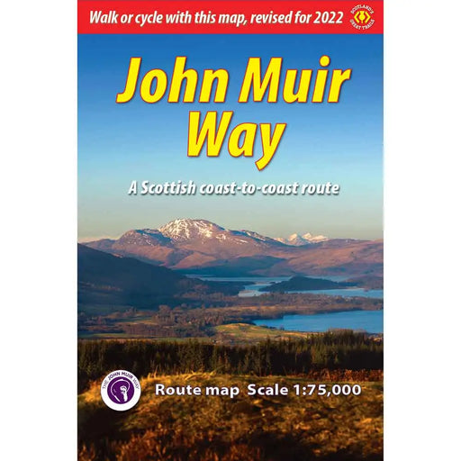 John Muir Way map Rucksack Readers 2022