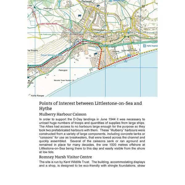 Kent Coast Path: Part 1: Camber to Ramsgate-The Trails Shop