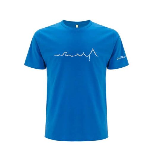 Love the Outdoors T-Shirt-Men's / Unisex Bright Blue-Medium-The Trails Shop
