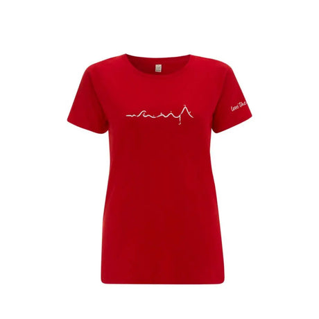Love the Outdoors T-Shirt-Women's Red-X-Small-The Trails Shop