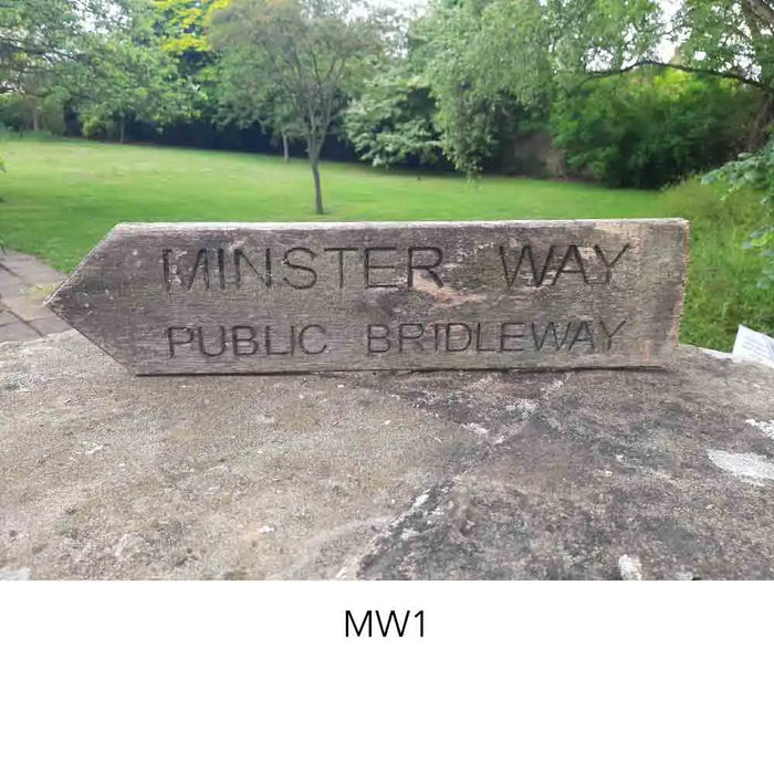 Minster Way signs - MW1 - Signage