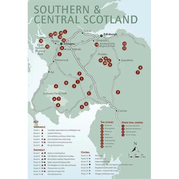 Mountain Biking in Southern and Central Scotland-The Trails Shop