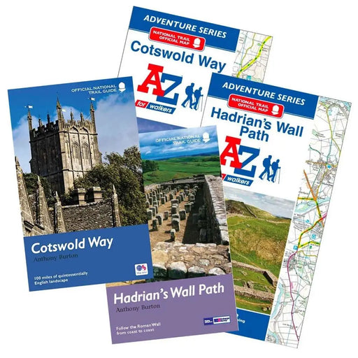National Trail guidebook and map set-The Trails Shop