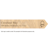 National Trail souvenir signs-Cleveland Way-The Trails Shop