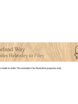 National Trail souvenir signs