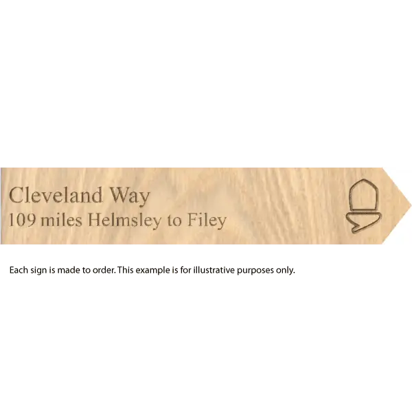 National Trail souvenir signs-Cleveland Way-The Trails Shop